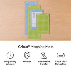 Cricut Joy™ Machine Mat Variety Pack - 4.5 in x 12 in (5 ct)