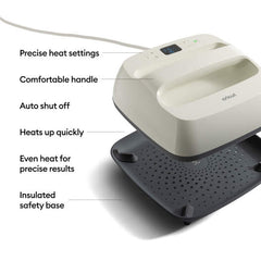 Cricut EasyPress® SE – 9 in x 9 in, Taupe + Everything Bundle