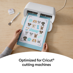 Cricut® Printable Waterproof Sticker Set - 8.5 in x 11 in (20 ct)