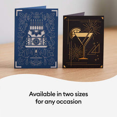 Cricut Joy™ Foil Transfer Insert Cards, Celebration Sampler - A6