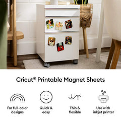 Cricut® Printable Magnet Sheets - 8.5 in x 11 in (3 ct)