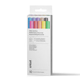 Cricut® Glitter Gel Pens 0.8 mm, Rainbow Sampler (10 ct) + Adapter