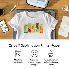 Cricut® Sublimation Printer Paper - 8.5 in x 11 in (50 ct)