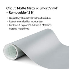 Matte Metallic Smart Vinyl™ – Removable (12 ft)