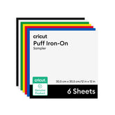 Cricut® Puff Iron-On, Classics Sampler - 12 in x 12 in (6 ct)