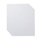 Cardstock Sampler, White - 24 in x 28 in (10 ct)