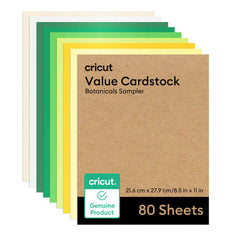 Value Cardstock, Botanicals Sampler - 8.5 in x 11 in (80 ct)