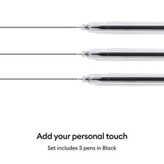 Cricut® Extra Fine Point Pen Set, 0.3mm (3 ct) + Adapter
