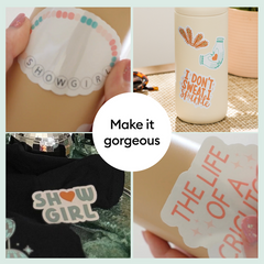 Cricut® Showgirl Sticker Collection
