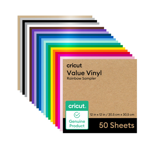 Value Vinyl, Rainbow Sampler - Permanent (50 ct)