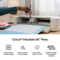 Cricut® Infusible Ink™ Pens 0.4, Black (3 ct) + Adapter