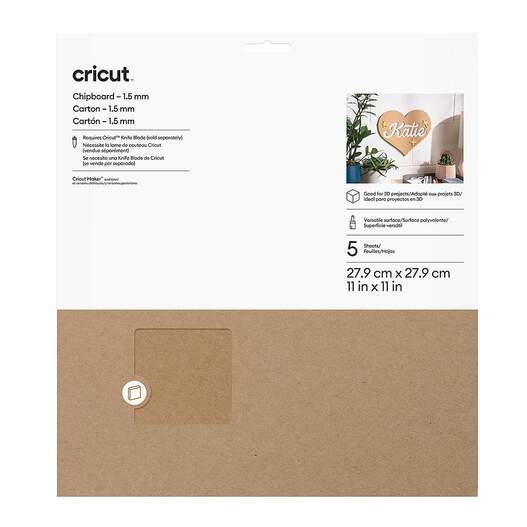Cricut Chipboard Sampler - 1.5 mm