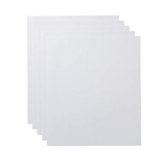 Cardstock Sampler, White - 24 in x 28 in (10 ct)